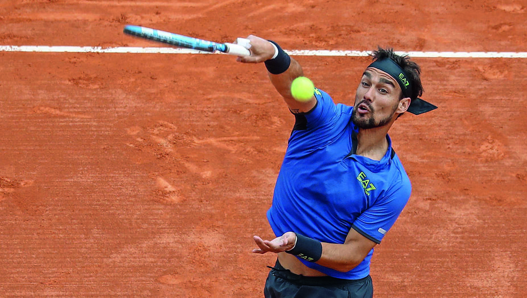 Fabio Fognini, 34 anni. Getty Images 