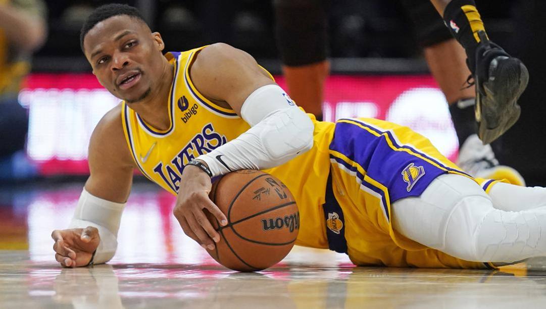 Russell Westbrook, 33 anni, prima stagione ai Lakers. Ap 