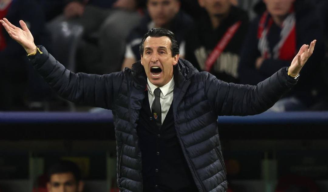 Unai Emery. Getty 