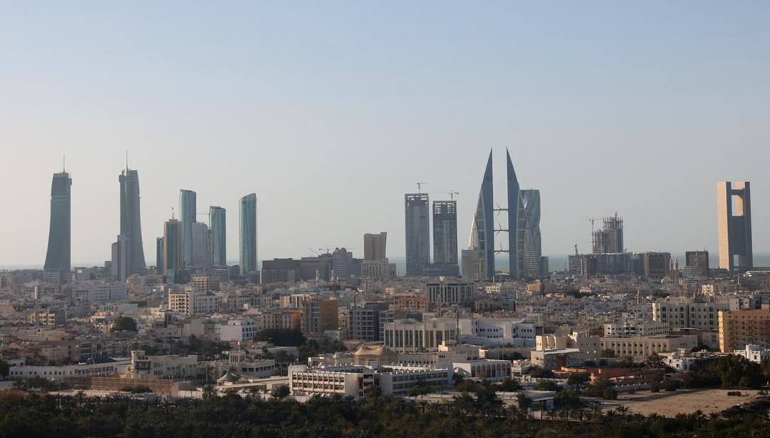 Una panoramica di Manama, capitale del Bahrain. Afp 