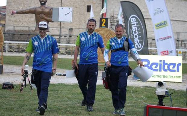 I campioni del Malin Archery Team 