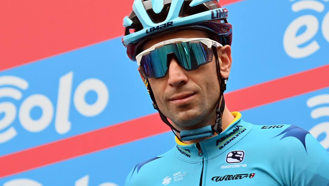 Vincenzo Nibali, 37 anni, due vittorie al Giro d'Italia. LaPresse 