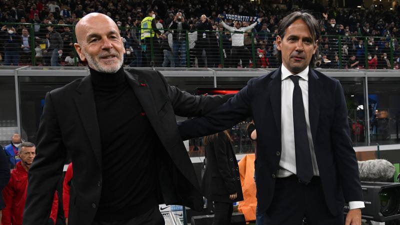 Pioli e Inzaghi: a casa dei tecnici di Milan e Inter