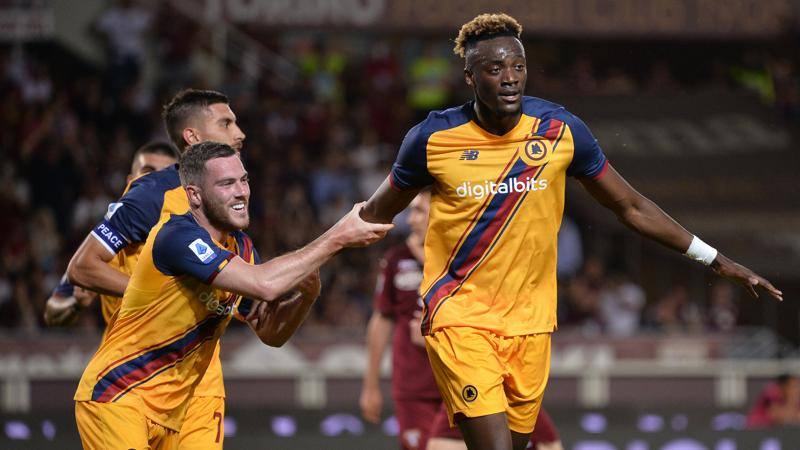 Serie A, Torino-Roma 0-3: doppietta di Abraham, rigore di Pellegrini