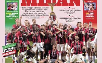 Milan scudetto, la prima pagina incorniciata della Gazzetta in regalo con G  All - La Gazzetta dello Sport