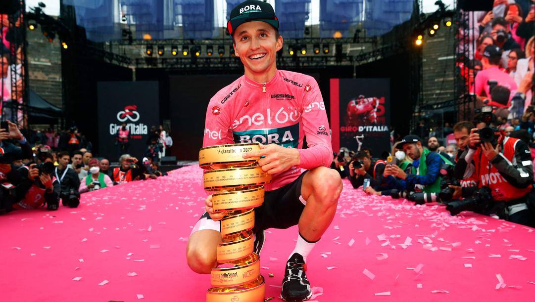 Jai Hindley, 26 anni, primo successo al Giro d'Italia 