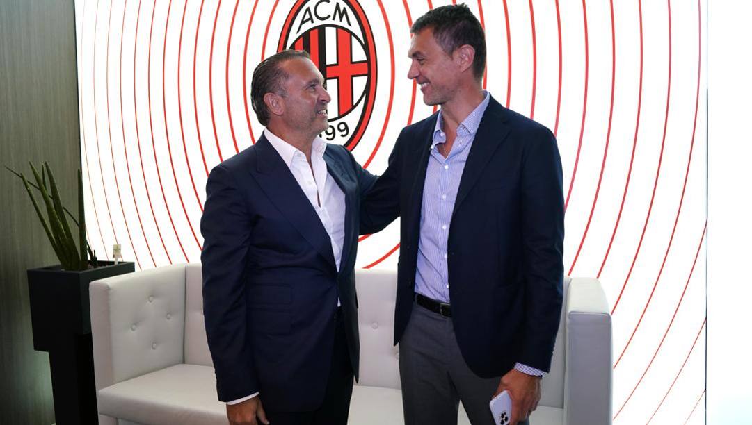 Gerry Cardinale, 54 anni, e Paolo Maldini, 53. Getty Images 