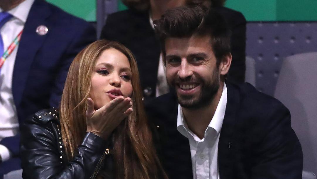 Da sinistra Shakira e Piqué. Getty Images 