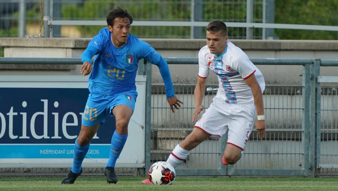 Emanuel Vignato ha segnato con un gran tiro da fuori il gol che ha sbloccato il risultato. Getty 