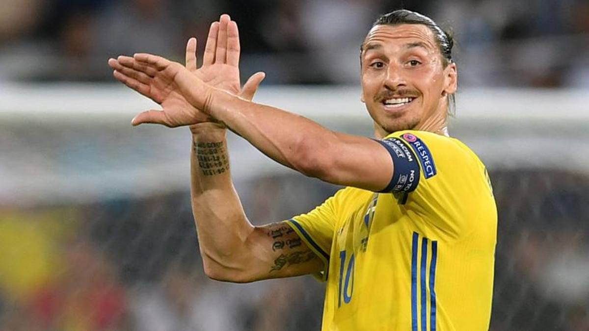 Ibrahimovic is the Swedish football ambassador at the end of his career