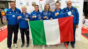 Europei petanque, le azzurre conquistano la medaglia d'argento