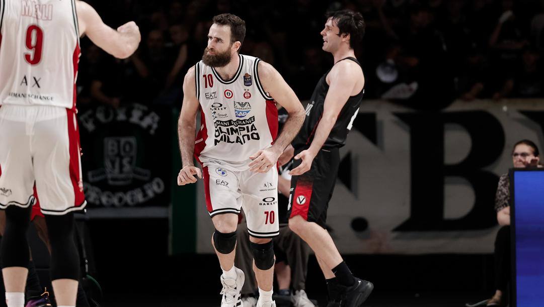 Gigi Datome, decisivo nel finale contro Bologna. Ciam-Cast 