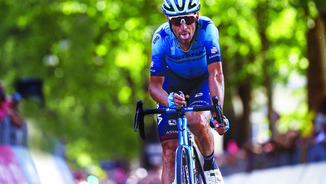 Vincenzo Nibali, 37 anni, al Giro d'Italia 2022. Bettini 