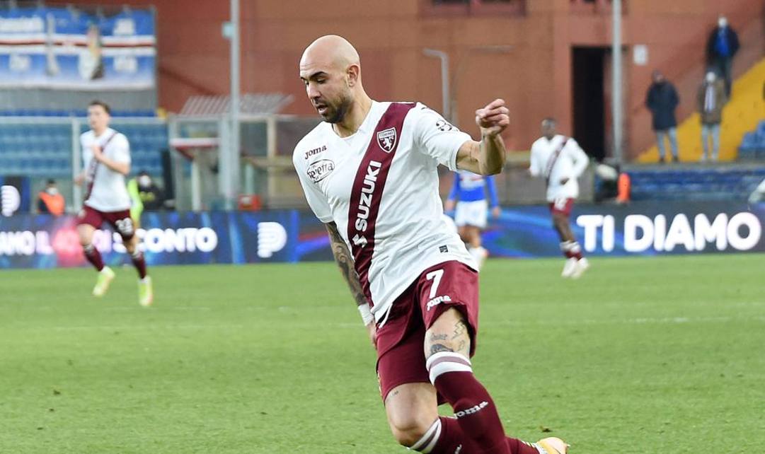 Simone Zaza, 31 anni, dieci presenze nel 2021-22 in Serie A: nessuna dall'inizio 
