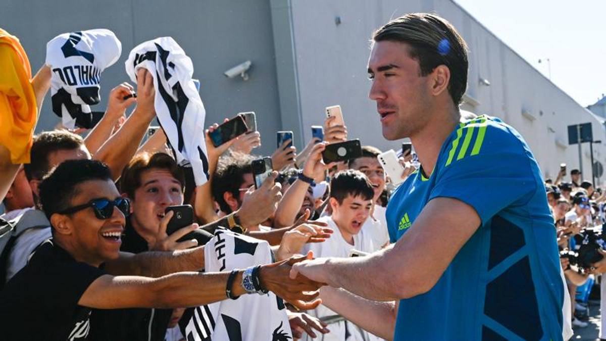 Juventus, Vlahovic: “With Di Maria and Pogba we will do better than last year”