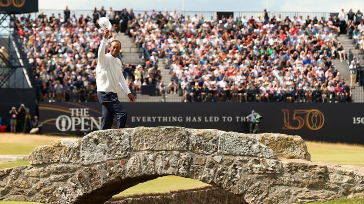 Open Championship, l'addio di Tiger Woods a St. Andrews Breaking