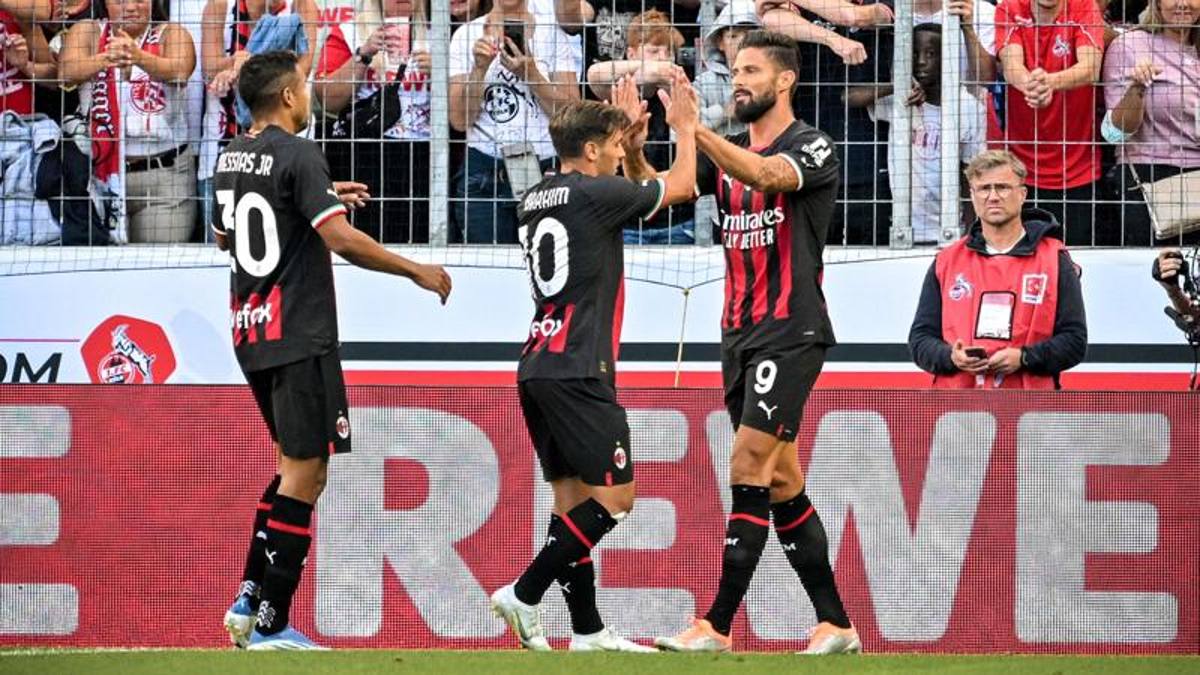 Cologne 1-2 Milan: Giroud’s double in the first friendly match