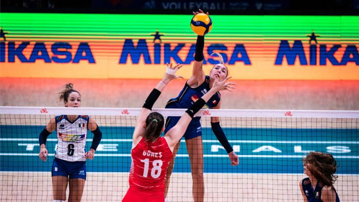 Nations League volleyball, Italy beats Turkey and wins the final