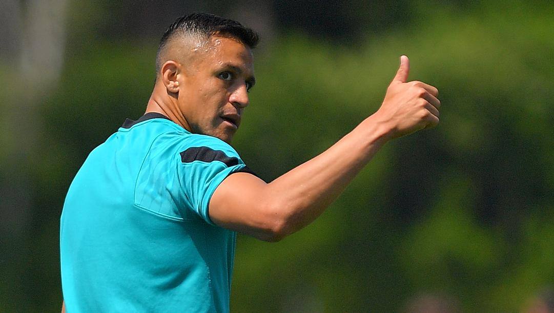 Alexis Sanchez, 33 anni, attaccante in uscita dall'Inter. Getty Images 
