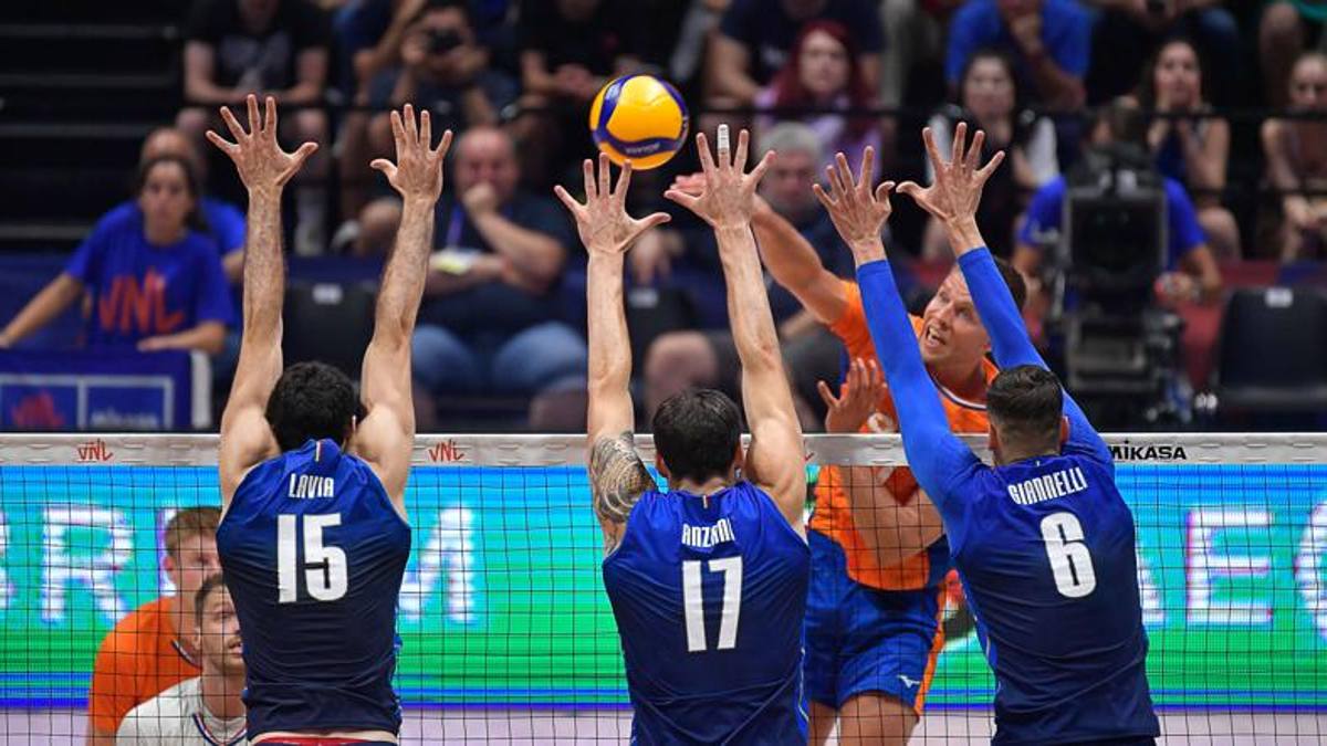 Volleyball: Nations League, Italy defeat the Netherlands and return to the semi-finals after 8 years