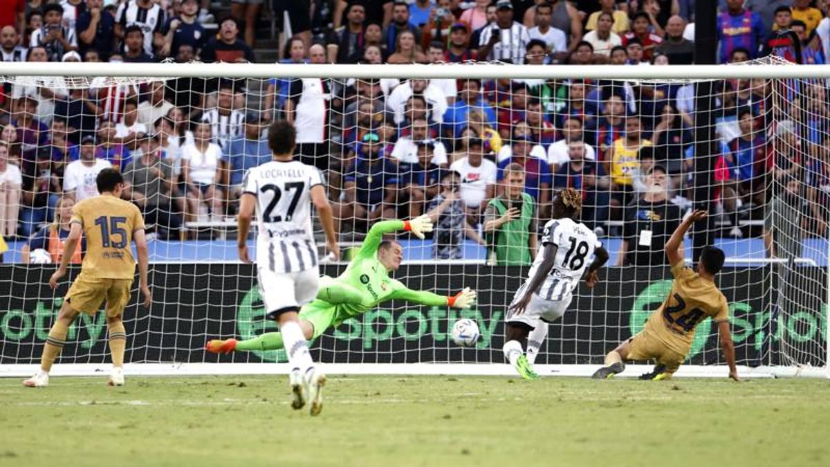 Juventus – Barcelona 2-2: Kane e Dembélé bis
