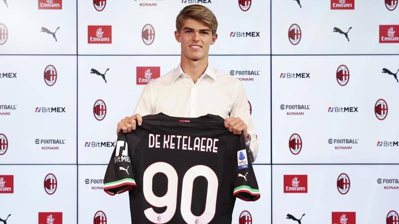 De Ketelaere: “Volevo il Milan a tutti i costi. Orgoglioso di essere qui”