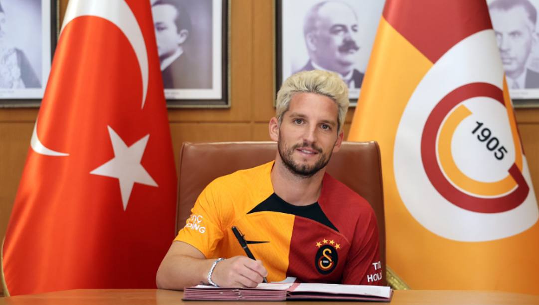 Dries Mertens ha firmato con il Galatasaray 