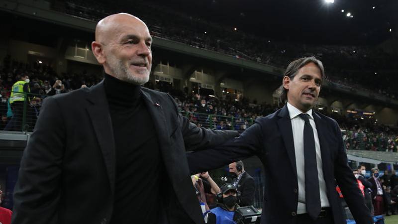 Pioli e Inzaghi, due vittorie. Milan e Inter, quante differenze