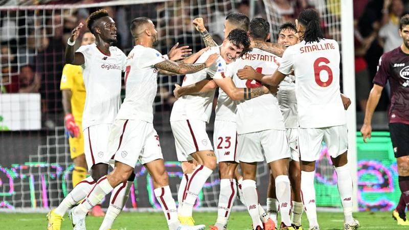 Salernitana-Roma 0-1: gol di Cristante