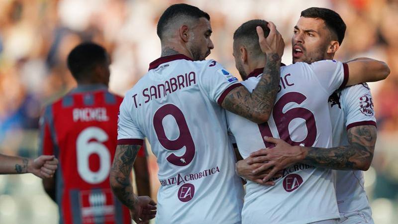 Cremonese-Torino 1-2:  gol di Vlasic, Radonjic e Sernicola