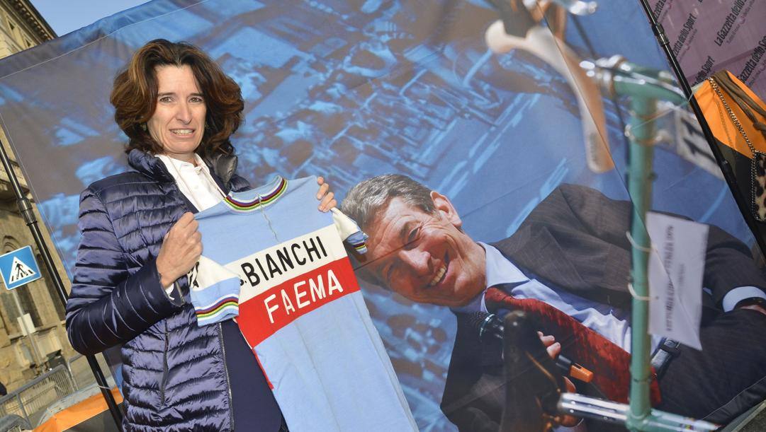 Norma Gimondi, figlia di Felice, fino a ieri ha ricoperto il ruolo di vicepresidente della Federazione ciclismo. Bettini 