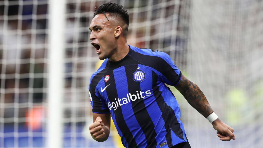Lautaro Martinez, 25 anni, attaccante dell'Inter. Getty Images 