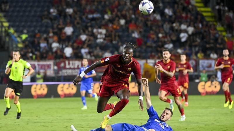 Empoli-Roma 1-2: gol di Dybala, Bandinelli e Abraham