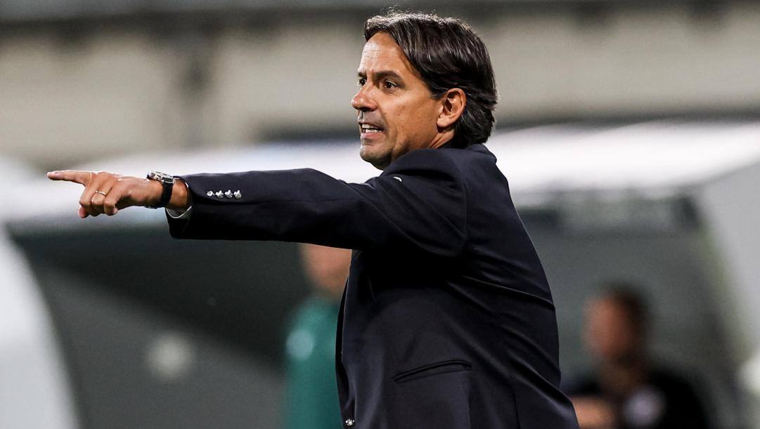 Simone Inzaghi, 46 anni, allenatore dell'Inter. Epa 