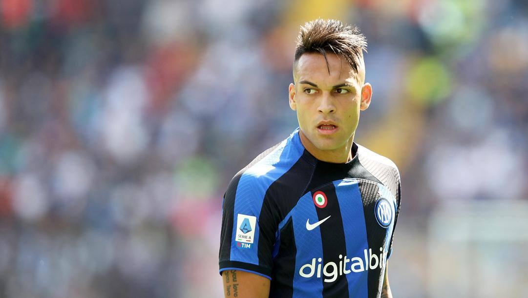 Lautaro Martinez, 25 anni, attaccante dell'Inter. Ansa 