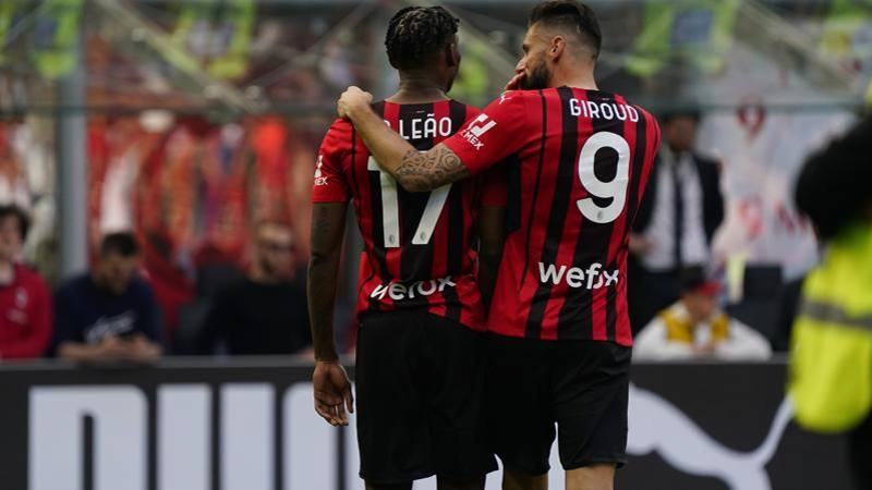 Giroud e Leao, monopolisti dei gol Milan: nessuna coppia pesa quanto loro
