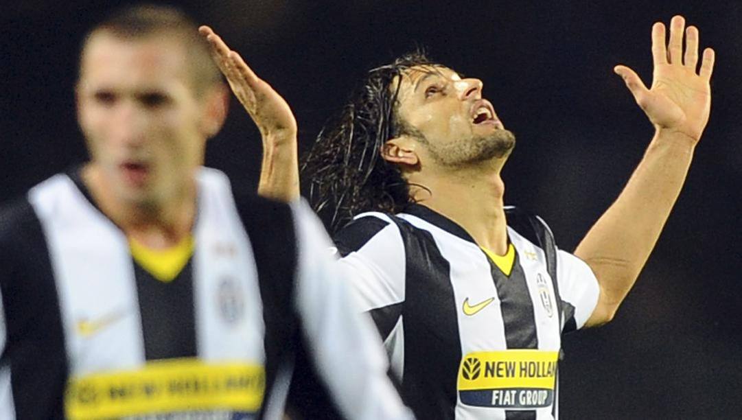 Amauri nella Juventus 2008-09. Ap 