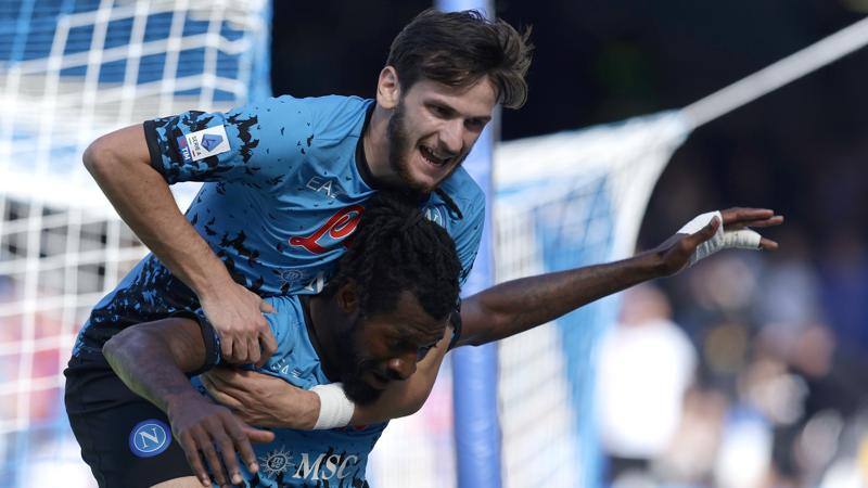 Napoli-Torino 3-1: gli azzurri volano con Anguissa e Kvaratskhelia