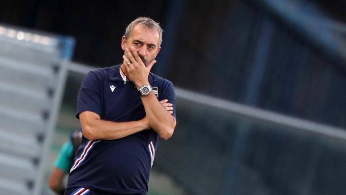 Marco Giampaolo, 55 anni, in uscita dalla Sampdoria. LaPresse 