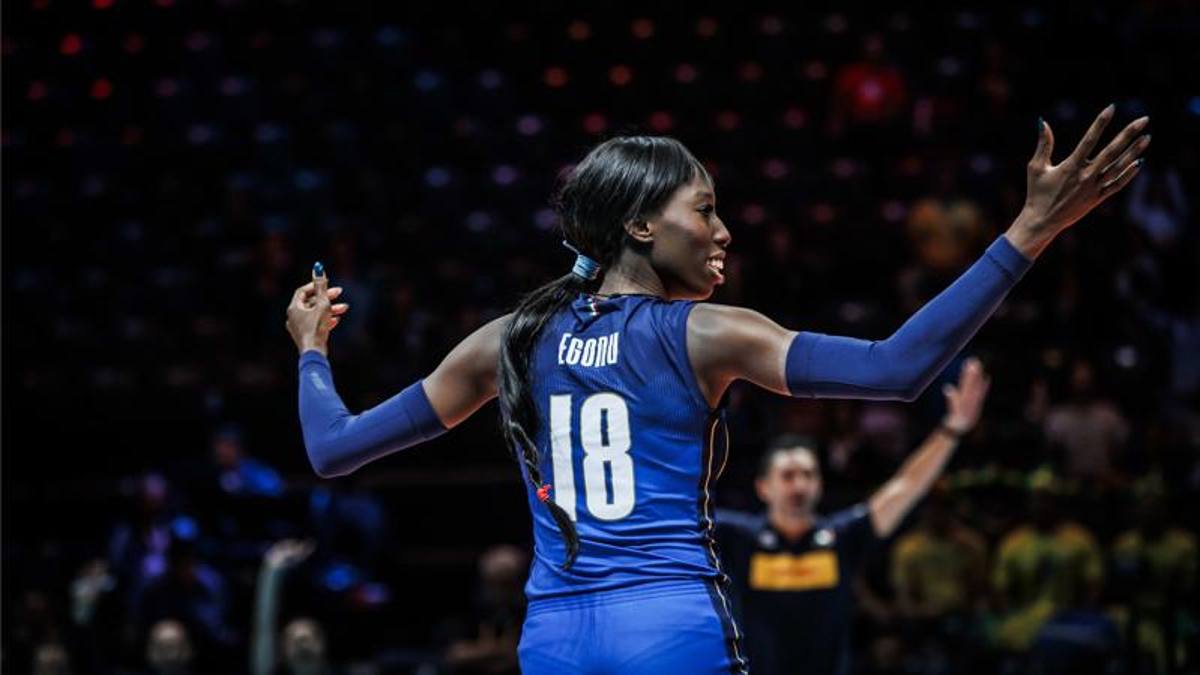 Volleyball, the Federation shields Egonu and Nazionale