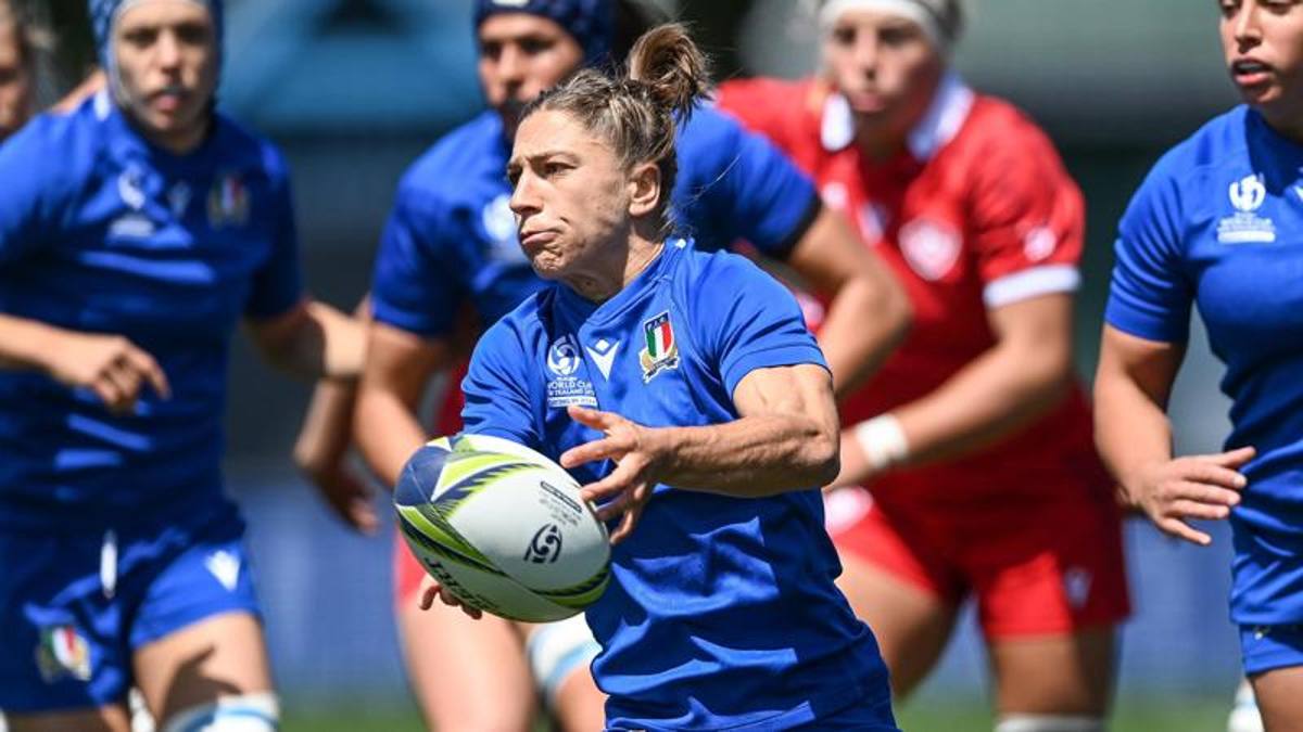 Rugby – Women’s World Cup Italy lost 12-22 to Canada