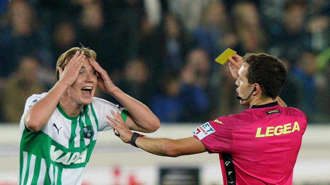 Luca Massimi in Lecce-Fiorentina GETTY 