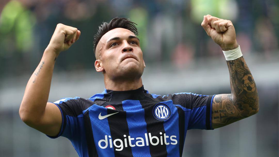 Lautaro Martinez, attaccante dell'Inter Getty Images 