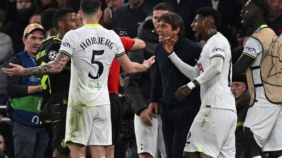 Tottenham-Sporting, Comte furious: “This time Var has done the damage, the club must make themselves heard”