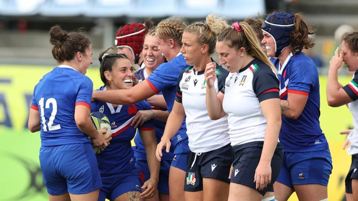 Women’s Rugby Italy stops in the quarters at the World Cup, France