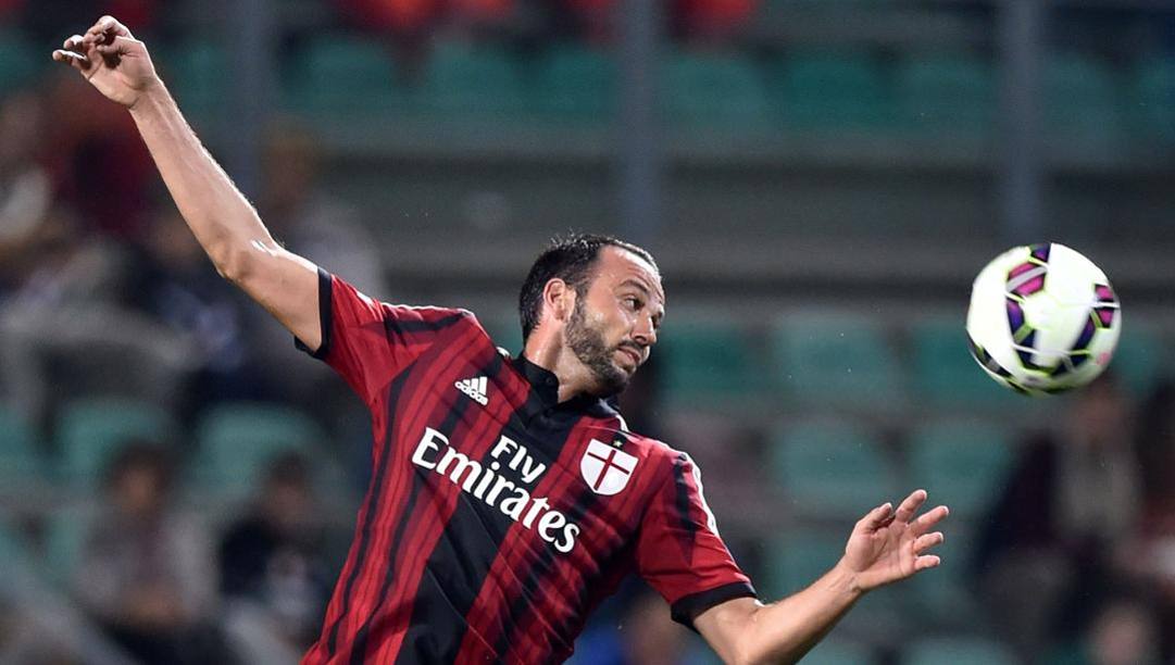 Giampaolo Pazzini, 38 anni, ha giocato nel Milan dal 2012 al 2015 