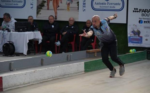 Giuliano De Nicola durante il Master dei Campioni e delle Campionissime FIB 2022 