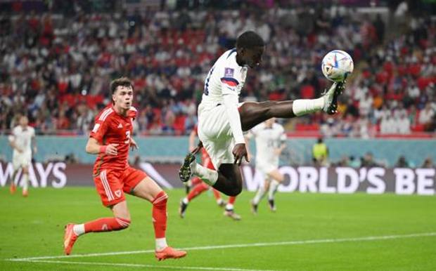 Controllo volante di Weah a Doha. Getty Images Controllo volante di Weah a Doha. Getty Images