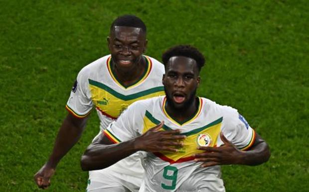 Boulaye Dia a segno contro il Qatar. Afp Boulaye Dia a segno contro il Qatar. Afp