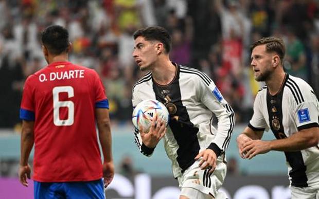 Havertz prova ad affrettare i tempi dopo il suo primo gol: non servirà a nulla. Afp Havertz prova ad affrettare i tempi dopo il suo primo gol: non servirà a nulla. Afp